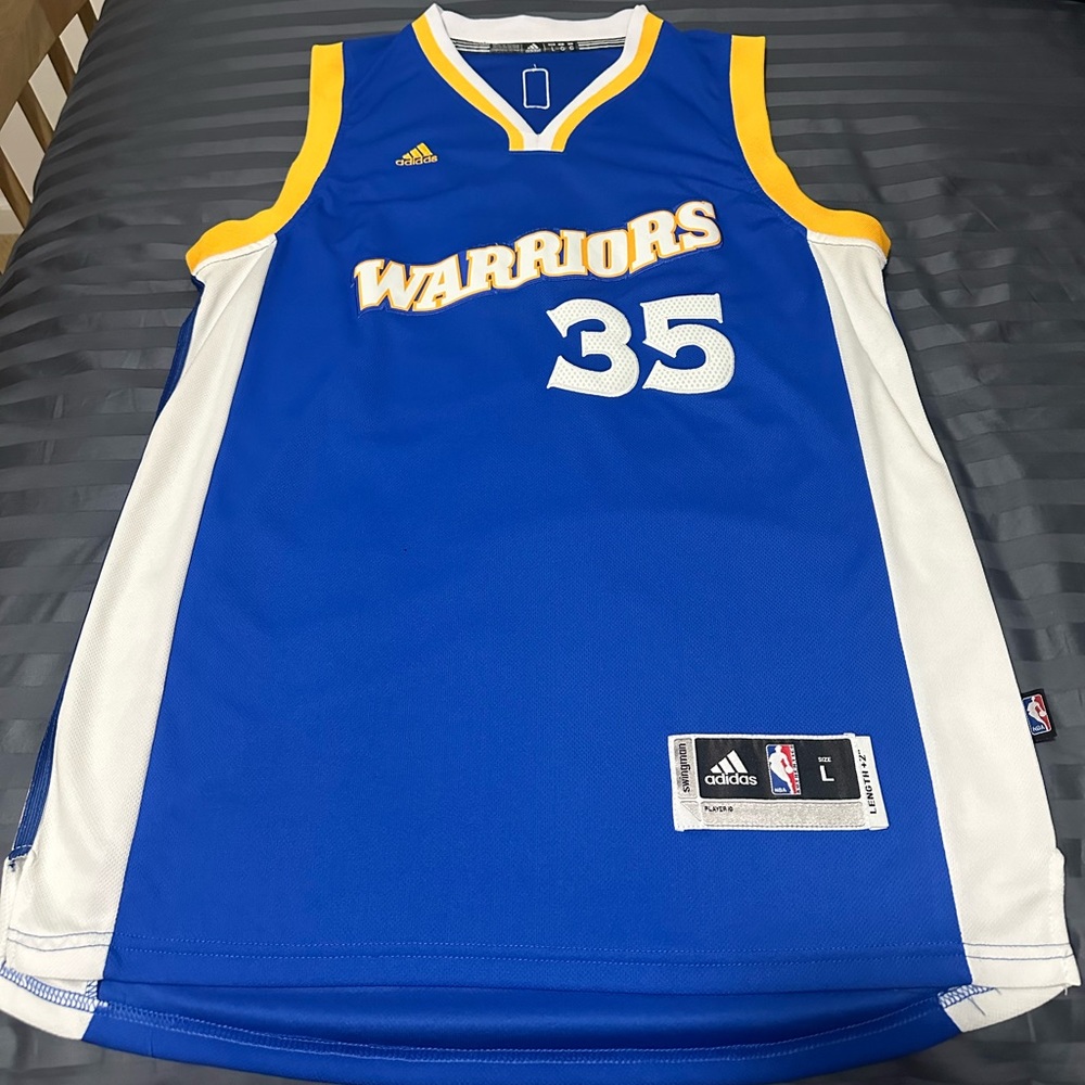 Golden State Warriors Kevin Durant Jersey - Size Large